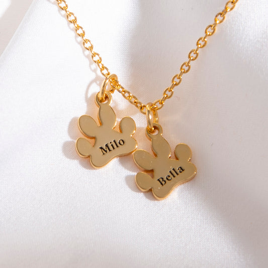 Pet Paw Necklace