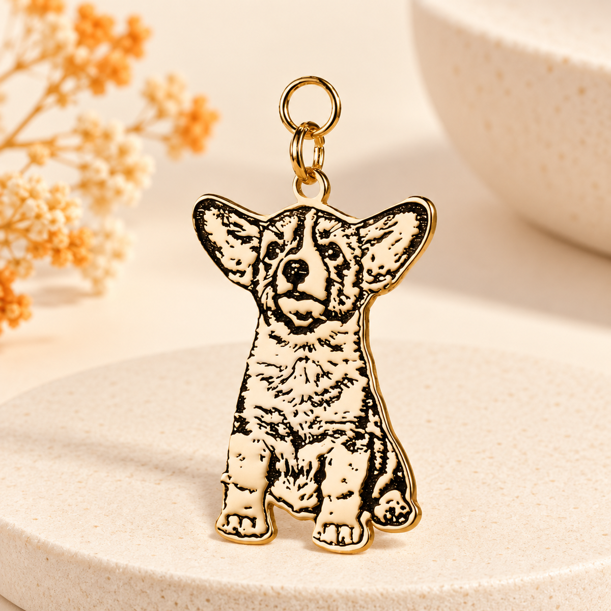 Pet Cutout Pendant — product image
